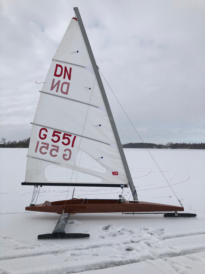 Kievefisch maritimes Segelbilder Foto Eissegler DN